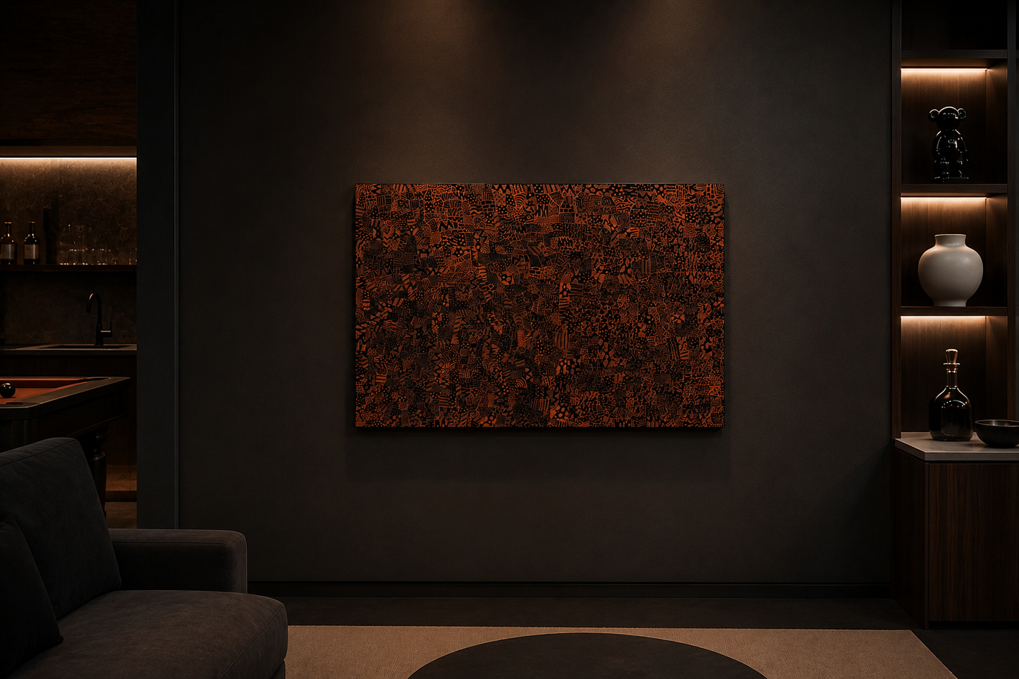 "Orange Abstractist"